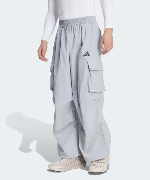 ADIDAS ADIDAS City Tech Windbreaker Pants - Silver:Black