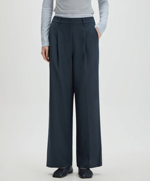 MIXXO MIXXO Slacks Fit-up Pants 10 cm Semi-wide