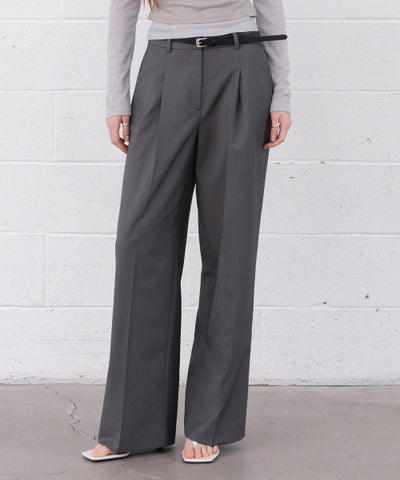 MIXXO Slacks Semi-Wide Fit-Up Pants