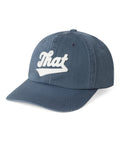 THISISNEVERTHAT THISISNEVERTHAT Overdyed That Applique Cap Washed Navy