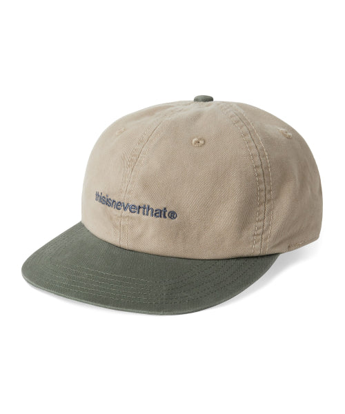 THISISNEVERTHAT THISISNEVERTHAT Washed T-Logo Cap Beige/Moss