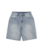 THISISNEVERTHAT THISISNEVERTHAT Loose Denim Short Washed Blue