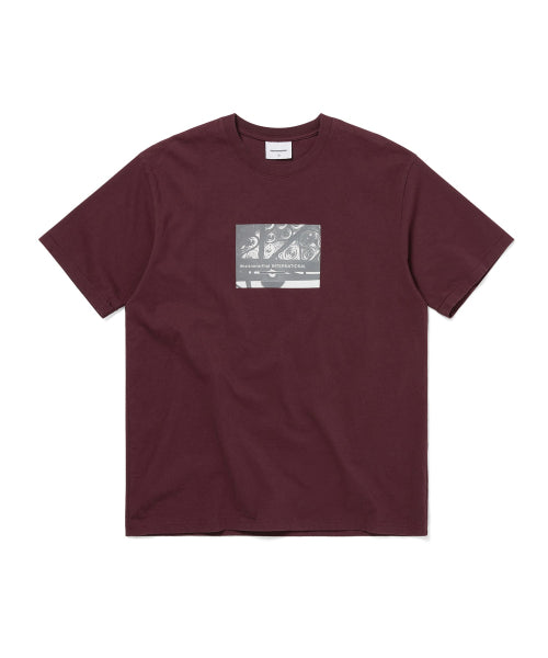 THISISNEVERTHAT THISISNEVERTHAT T-Shirt Burgundy