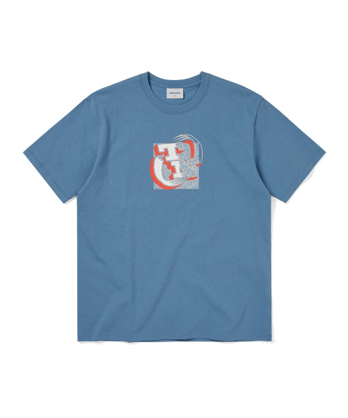 THISISNEVERTHAT THISISNEVERTHAT T-Shirt Ocean Blue