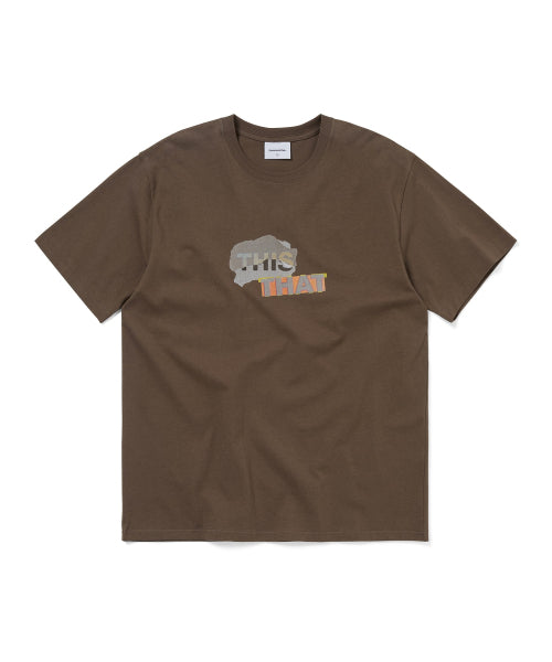 THISISNEVERTHAT THISISNEVERTHAT T-Shirt Brown