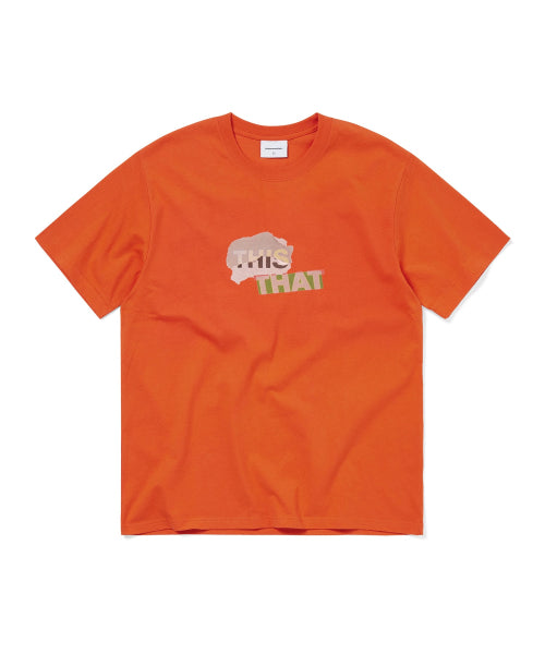 THISISNEVERTHAT THISISNEVERTHAT Collage Tee Vermilion
