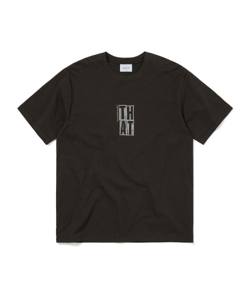 THISISNEVERTHAT THISISNEVERTHAT T-Shirt Off Black