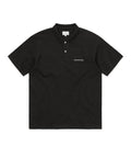 THISISNEVERTHAT THISISNEVERTHAT T-Shirt T-Logo S/S Jersey Polo Black