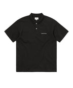 THISISNEVERTHAT THISISNEVERTHAT T-Shirt T-Logo S/S Jersey Polo Black