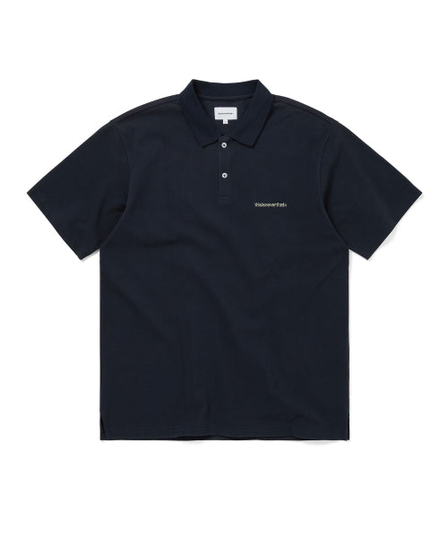 THISISNEVERTHAT THISISNEVERTHAT T-Shirt T-Logo S/S Jersey Polo Navy