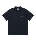 THISISNEVERTHAT THISISNEVERTHAT T-Shirt T-Logo S/S Jersey Polo Navy