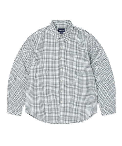 THISISNEVERTHAT THISISNEVERTHAT Lightweight Plaid Shirt Ivory