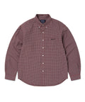THISISNEVERTHAT THISISNEVERTHAT Lightweight Plaid Shirt Red