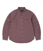THISISNEVERTHAT THISISNEVERTHAT Lightweight Plaid Shirt Red