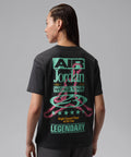 NIKE Nike Jordan Flight Girlfriend T-Shirt - Off Noir