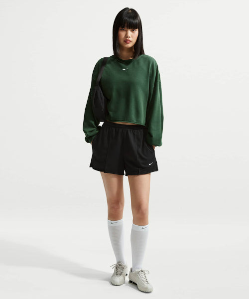 NIKE NIKE Sportswear Chill Terry Mid-Rise Shorts W - Black