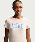 NIKE NIKE T-Shirt Women - Light Orewood Brown