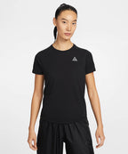 NIKE NIKE T-Shirt Short Sleeve Trail Running Top - Black:Summit White