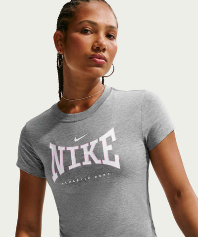 NIKE T-Shirt Women - Dark Gray Heather