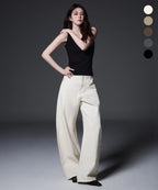 MUSINSA STANDARD WOMAN MUSINSA STANDARD WOMAN Women's Cotton Curved Pants (5 colors)