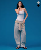 MUSINSA STANDARD WOMAN MUSINSA STANDARD WOMAN Sweatshirt Women’s curved sweat pants (2 colors)
