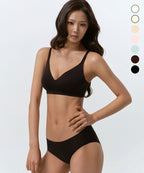 MUSINSA STANDARD WOMAN MUSINSA STANDARD WOMAN Women's Seamless Bra (Light Beige, L)