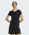 ADIDAS ADIDAS T-Shirt Slim Fit - Black:White