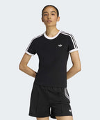 ADIDAS ADIDAS T-Shirt Slim Fit - Black:White