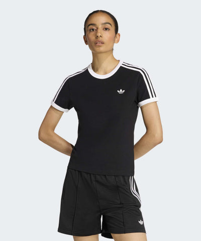 ADIDAS T-Shirt Slim Fit - Black:White