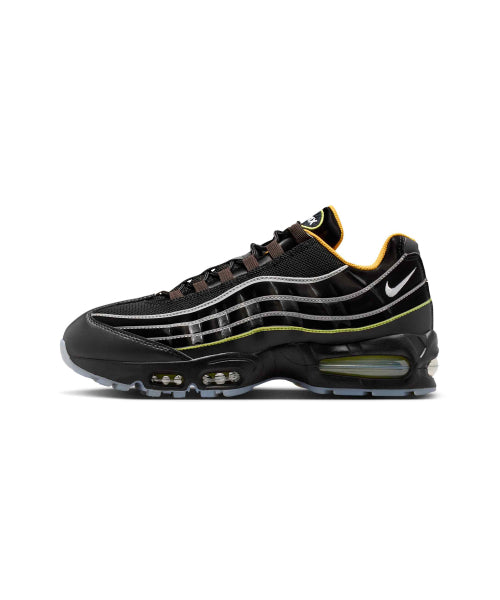 NIKE NIKE Sneakers Air Max 95 Big Bubble - Black:Gold Leaf