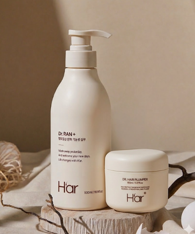 [Hair loss relief/hair care] Dr. Lan egg-derived protein shampoo 500ml 1 box + Dr. Hair Plumper 150ml 1 box