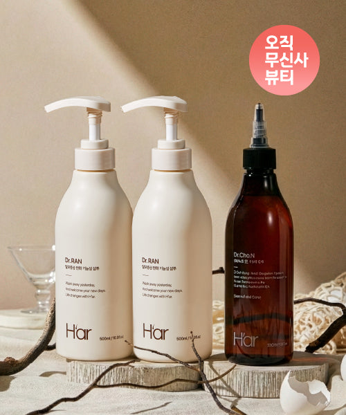 H'AR [SET] 2 boxes of Dr. Ran to relieve hair loss symptoms + 1 box of Dr. Choen