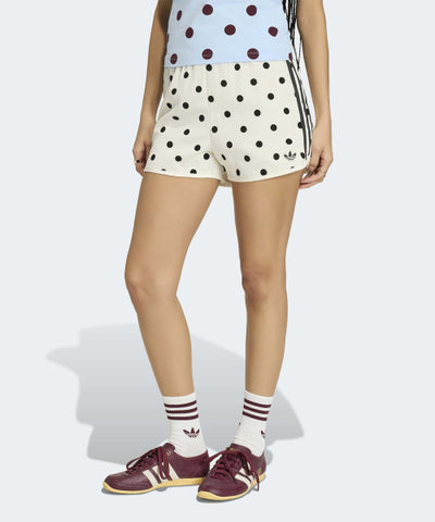 ADIDAS Polka Dot Sprinter Short Pants - Off-white