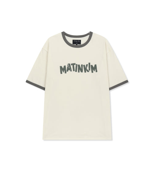 MATIN KIM MATIN KIM T-Shirt Cream