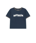 MATIN KIM MATIN KIM Ringer Crop Top Slim Fit