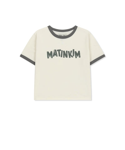 MATIN KIM T-Shirt Cream