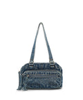 MATIN KIM MATIN DUST DENIM ONE POCKET SHOULDER BAG