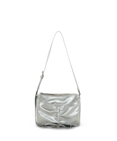 MATIN KIM Front Shirring Ribbon Mini Bag