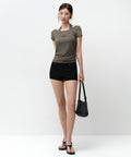 MUSINSA STANDARD WOMAN MUSINSA STANDARD WOMAN T-Shirt Halter Layered [Size]