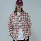 AVANDRESS May Check Shirt BLUE
