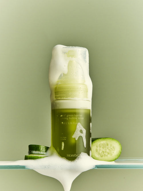MOREBELLA Relief Green Barrier Calming Bubble Toner
