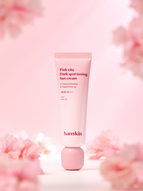 HANSKIN HANSKIN Pink Vita Blemish Toning Sun Cream 50ml SPF 50