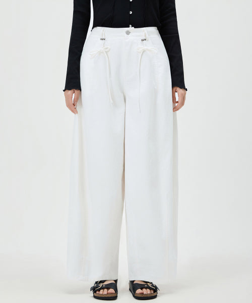 MIXXO MIXXO Cotton Pants String Balloon Fit