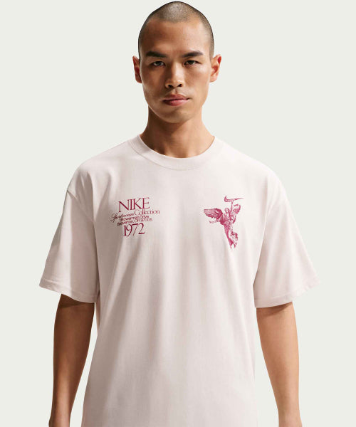 NIKE NIKE T-Shirt M - Light Orewood Brown