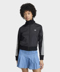 ADIDAS ADIDAS Firebird Knit Crochet Track Top - Black