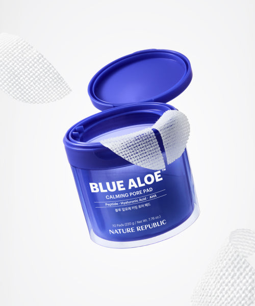 Nature Republic Nature Republic Blue Aloe Calming Pore Pad 70 sheets