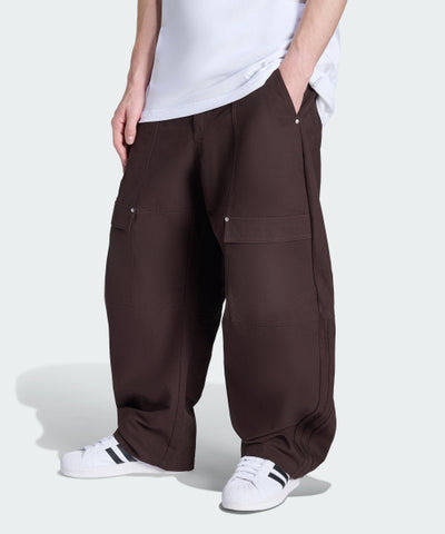 ADIDAS Canvas Cargo Work Pants - Aura Coffee