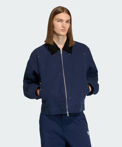 ADIDAS Premium Essential Bomber Jacket - Night Indigo