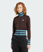 ADIDAS ADIDAS Vintage High Knit Rib Track Top - Size