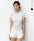 MUSINSA STANDARD WOMAN MUSINSA STANDARD WOMAN Sheer Slim T-Shirt (Various Colors)